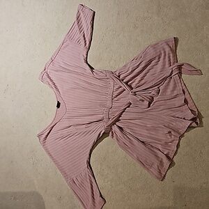 city chic pink romper